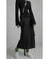 Asymmetric Cut-Out Hook Cardigan